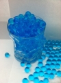 Bunte Blumenerde Wasserperlen Gel blau 50 Gramm