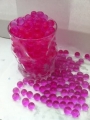 Bunte Blumenerde Wasserperlen Gel pink 50 Gramm